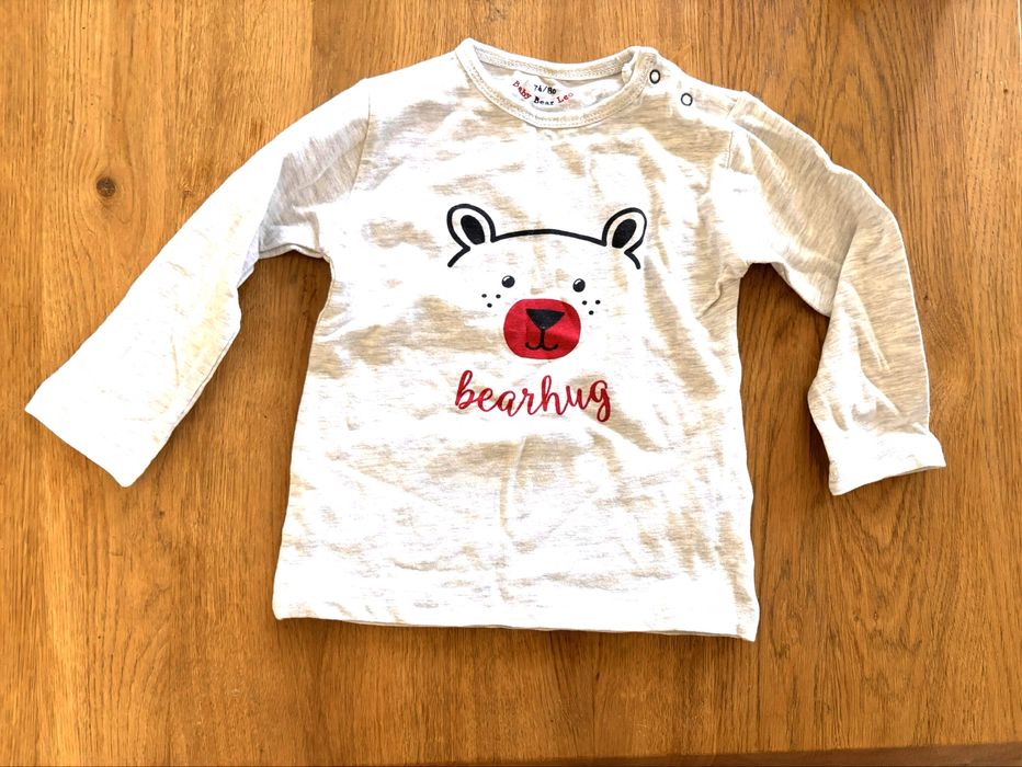 Piżamka komplet dziecięcy baby bear Leon 74/80