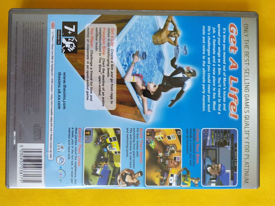 Gra The Sims PS2 PlayStation 2
