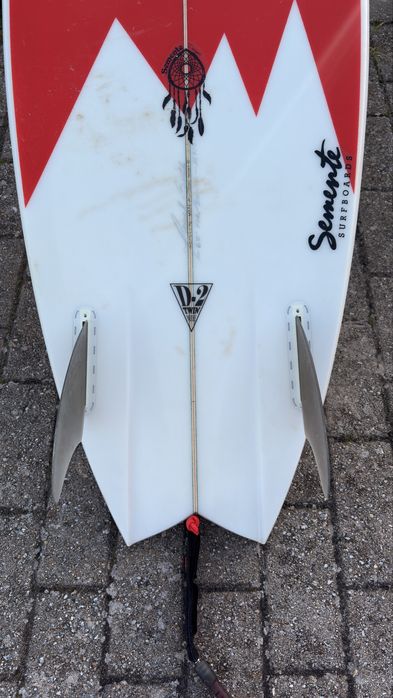 Prancha de Surf | D-2 Twin Fin • Semente Surfboards | 6’0 · 43L