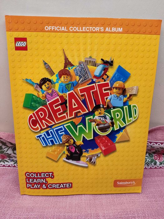 Lego Collector’s album Create the Word