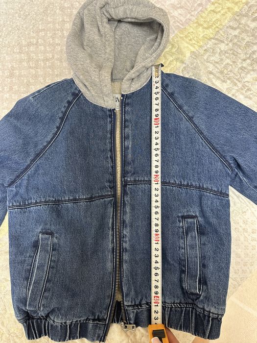Куртка джинсова шерпа Zara