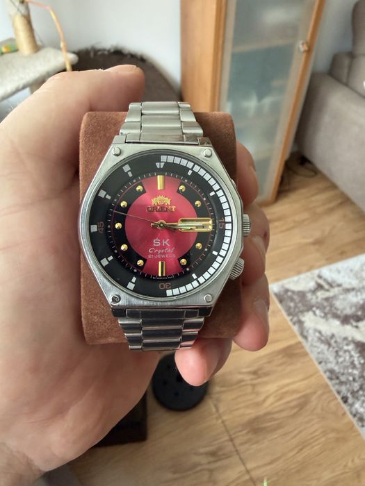 Zegarek męski orient sea king różowy