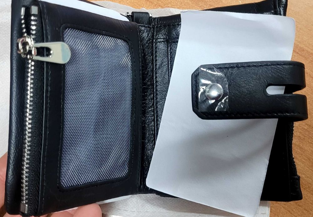 Portfel JJM Męski Czarny