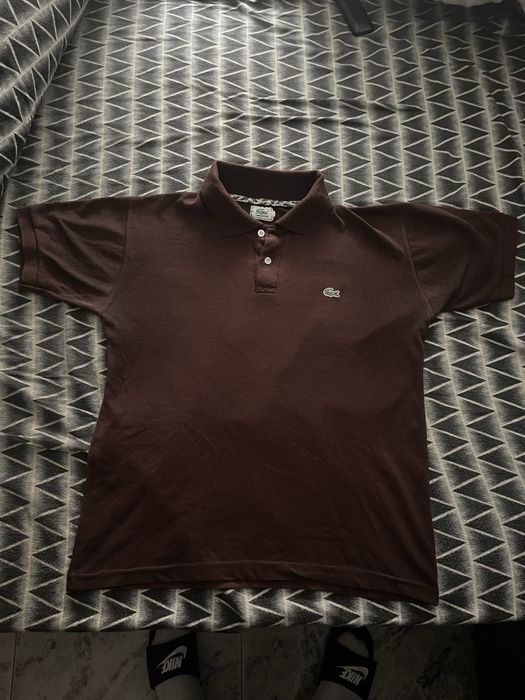 Polo da Lacoste Castanho