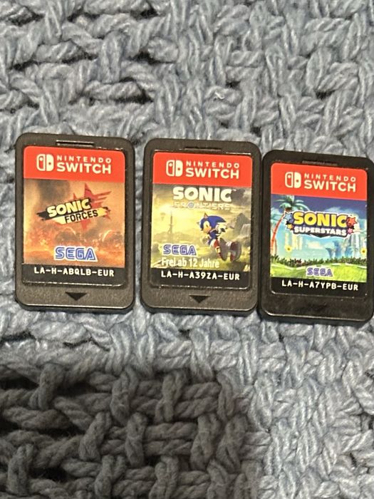 Sonic Frontiers e Superstars - Switch (sem capa)