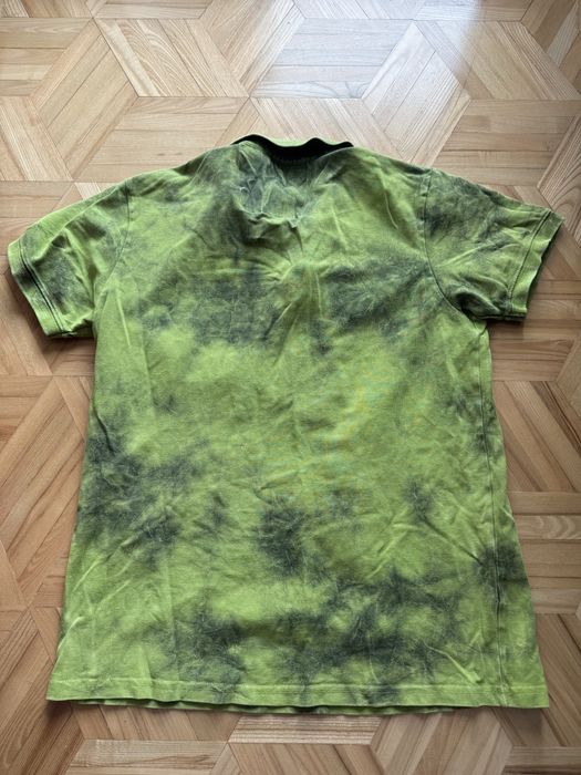 Koszulka polo Canko męska r M zielona barwiona