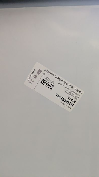 Czarne lustro Nissedal IKEA