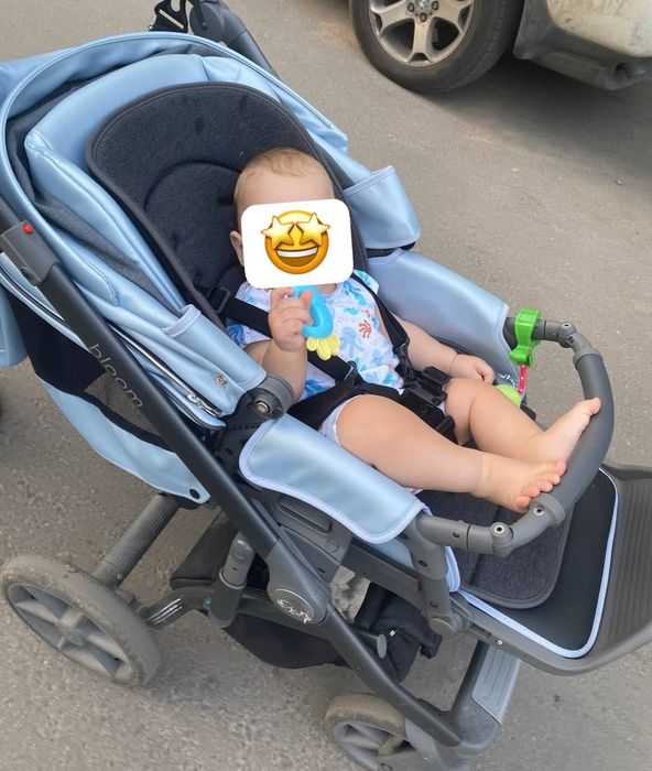 Дитяча коляска 2 В 1 ROAN BLOOM