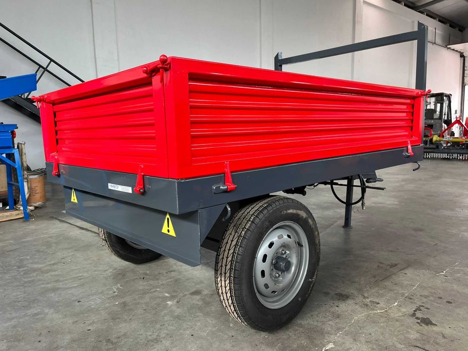 Reboque/Atrelado para mini trator hidráulico NOVO