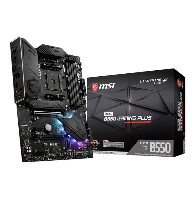 NA lewara Płyta główna RYZEN MSI MPG B550 Gaming Plus NOWA