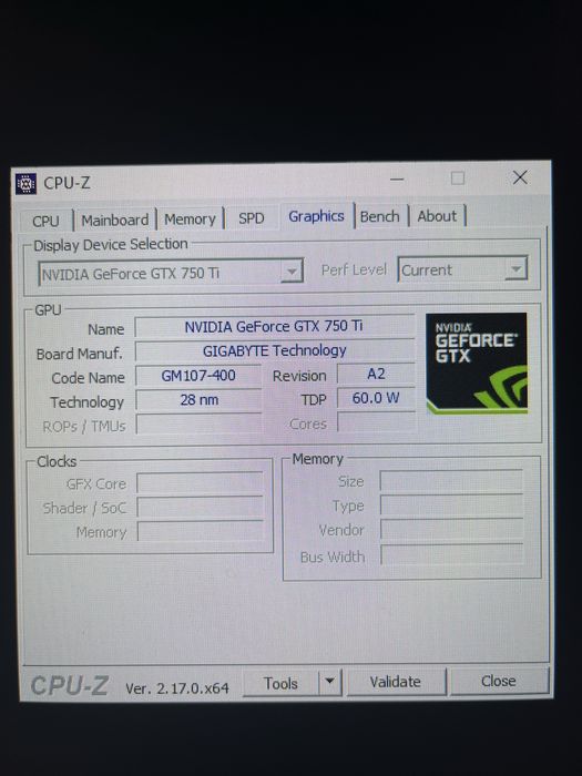 Komputer i5-7400/16 gb RAM/GTX 750 Ti/ Windows 10- do gier i pracy