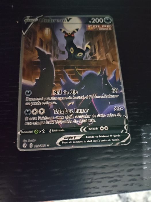 Carta Pokémon Umbreon Vmax