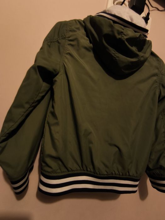 Kurtka Chłopięca Bomberka Odpinany Kaptur H&M 128 cm