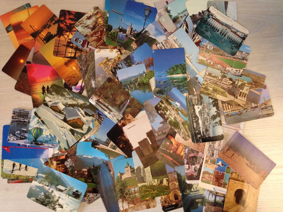 80 Calendários de bolso (paisagens)