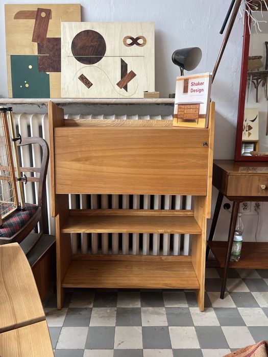 Biurko vintage  półka z lat 60 po renowacji spółdzielnia Stolart