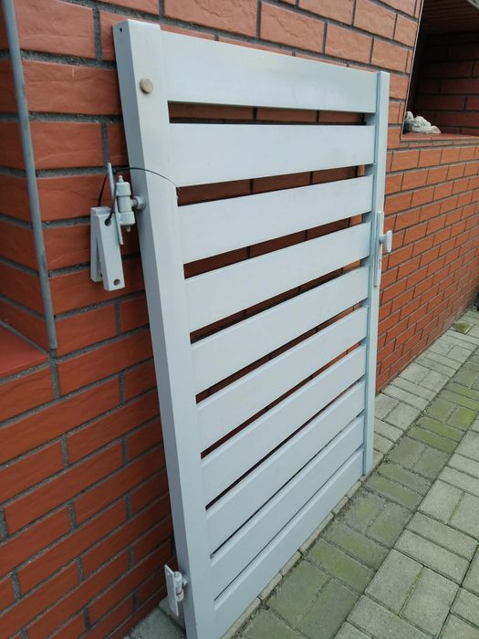 Zestaw ogrodzenie brama furtki aluminium