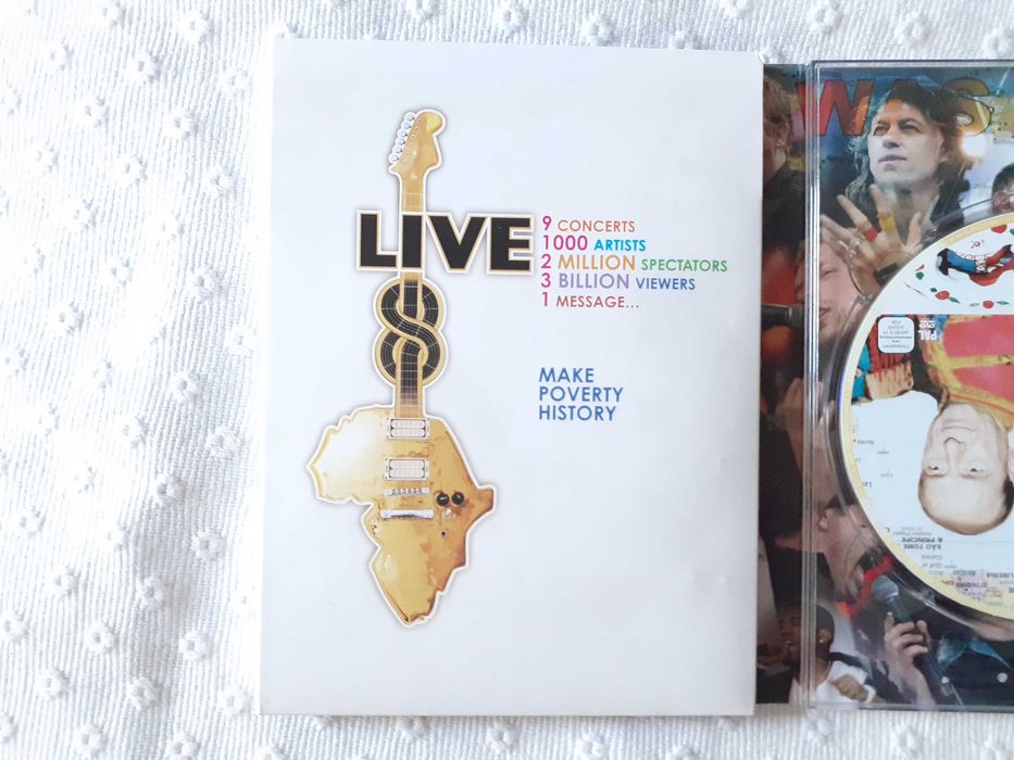 Live 8 2005 - 4 DVDs Oeiras E São Julião Da Barra, Paço De Arcos E