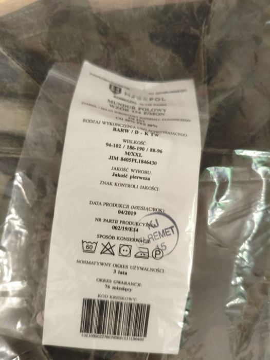 Mundur polowy M/XXL