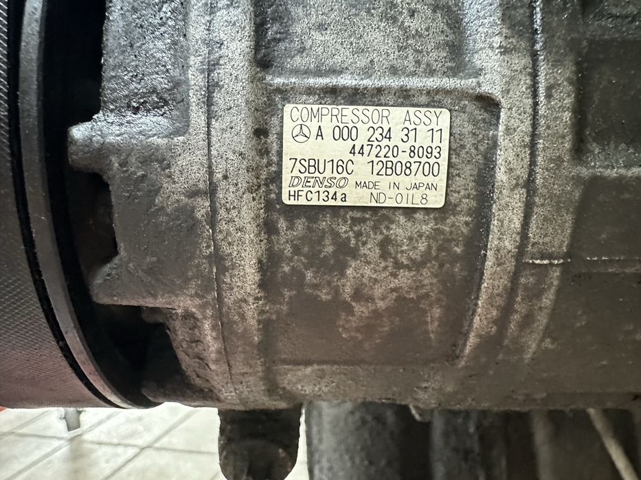 Компрессор кондиционера а0002343111 Мерседес Вито 638, Спринтер, МЛ