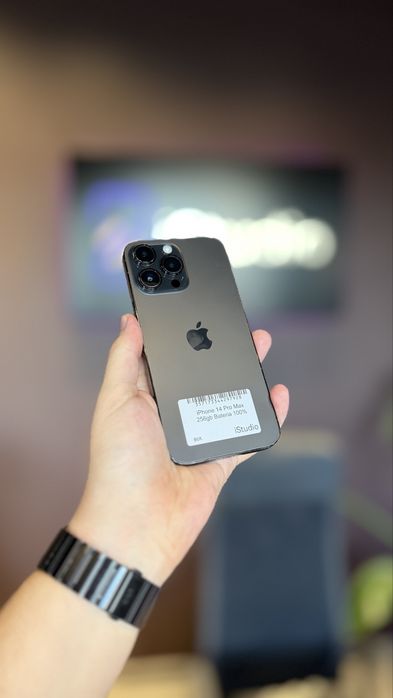 RATY 0% IPhone 14 Pro Max  256GB Czarny  Gwarancja 12 Miesiecy WYSYLKA!