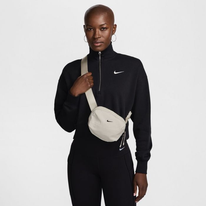 Nike aura crossbody waist pack сумка бананка сіра