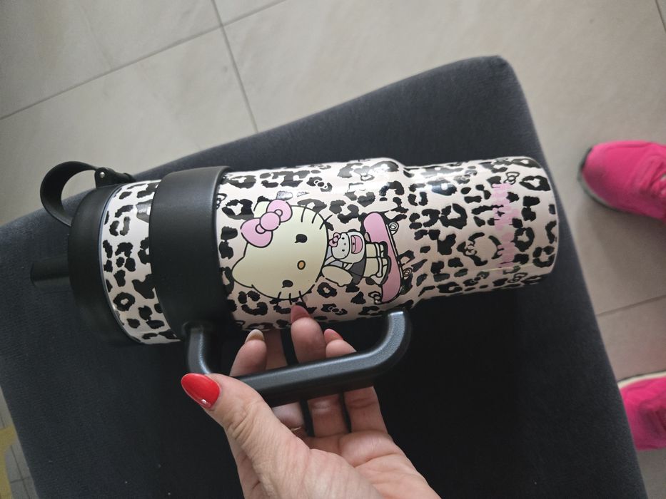 Super kubek termiczny panterka hello kitty