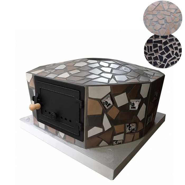 Piec chlebowy do pizzy MINI DELUXE 90x90 mały lekki