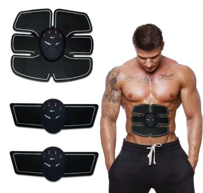 Пояс міостимулятор 3 в 1 Масажер для пресу Стимулятор мязів EMS