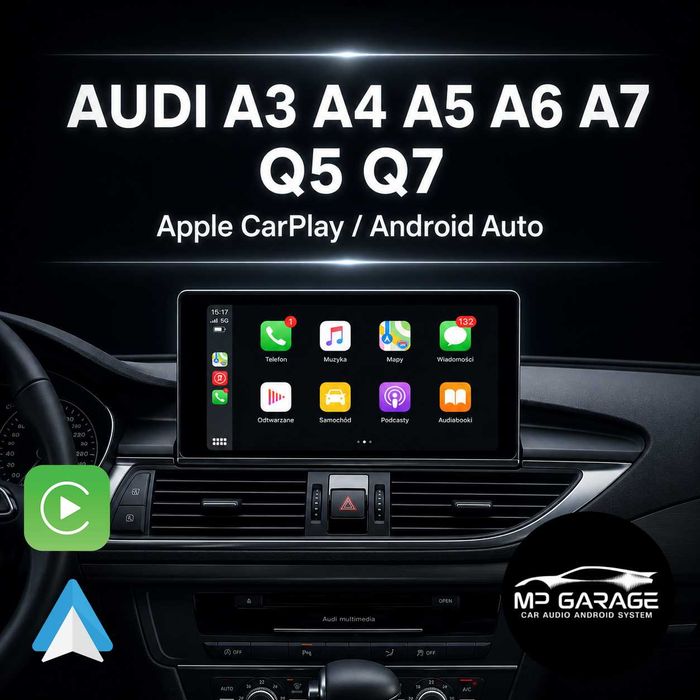 Audi MMI 3G 3G+ RMC MIB1 Apple CarPlay Android Auto Moduł Montaż PL