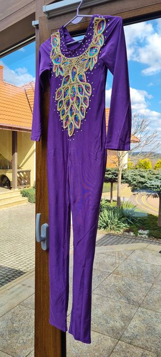 Kombinezon aerial silk hoop akrobatyka powietrzna wzrost 146-152