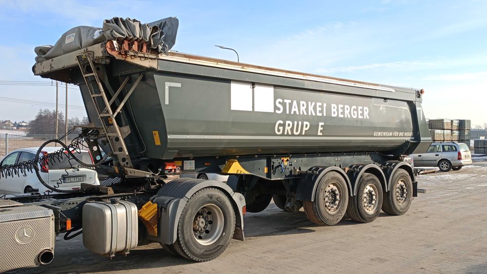 Naczepa wywrotka Schmitz Cargobull 2021 25m3 Mulda stal STAN SUPER