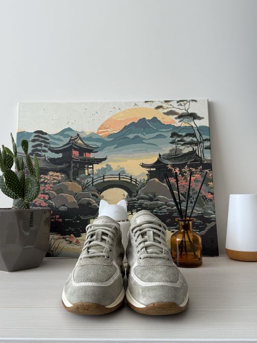 Кросівки Prada Linea Rossa Suede Trainers