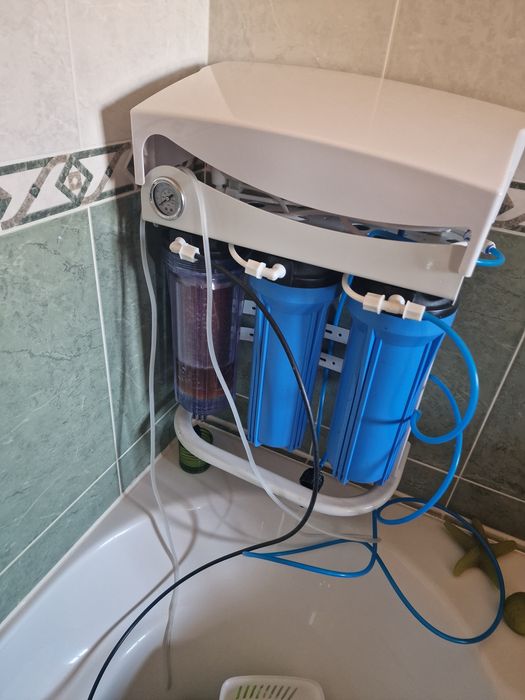 Filtragem agua osmo