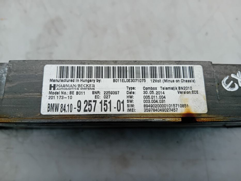 Módulo genérico BMW 1 (F20)