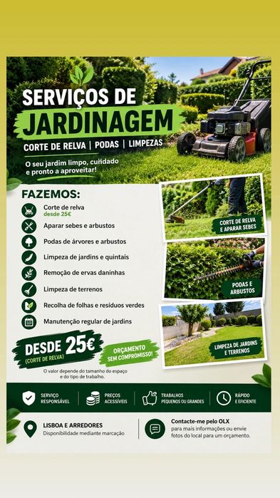 Trabalho de jardinagem