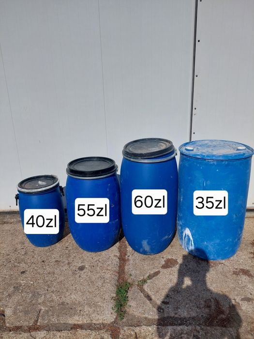 Beczka na wodę 220L beczki 160L na wode mausery zbiornik 120L 50L 250L