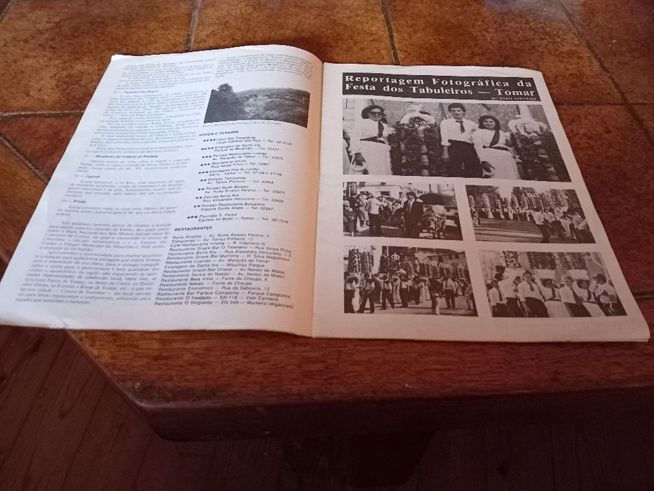 Tomar, Programa festa tabuleiros de 1981 (antigo e raro)