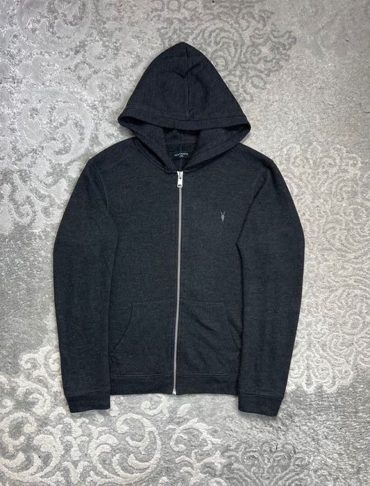 Hoodie Bluza Allsaints Zipped Logo