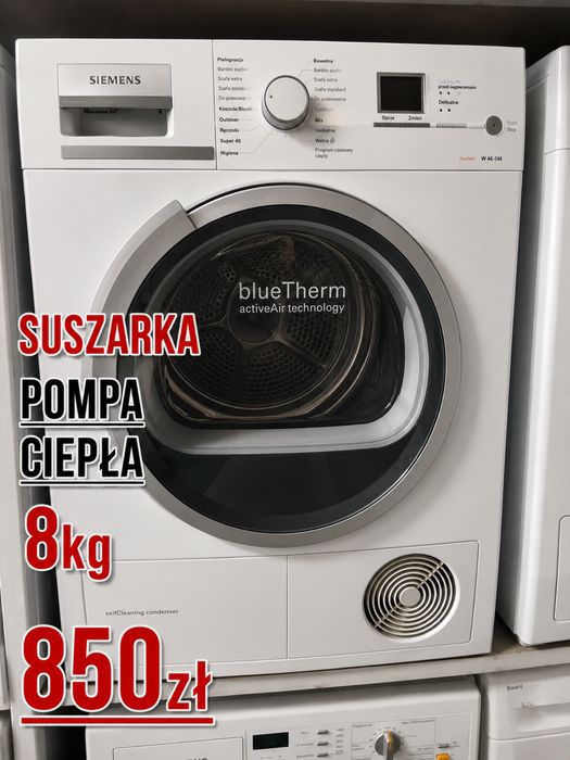 Suszarka na Pompie Ciepła Gwarancja