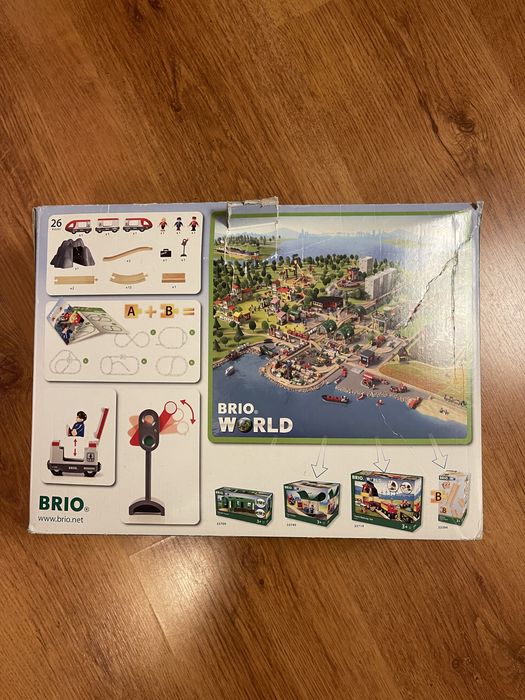 Brio RC travel set 33277, railway starter set 33773, 33599