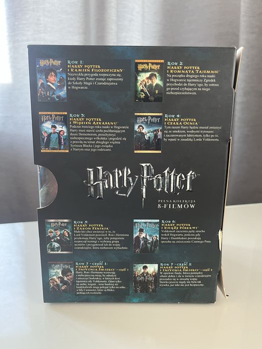 Harry Potter wszystkie filmy - polskie wydanie