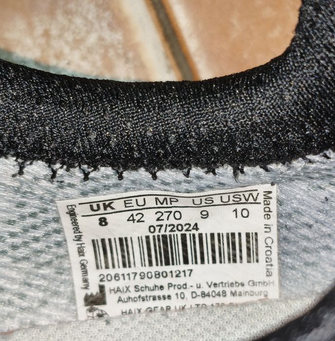 Чоловічі тактичні кросівки HAIX Black Eagle Athletic 2.1 T Low Gore tex. 27см 42р.