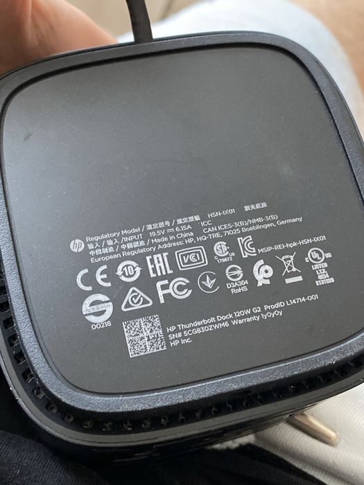 Stacja Dokująca HP HSN-IX01