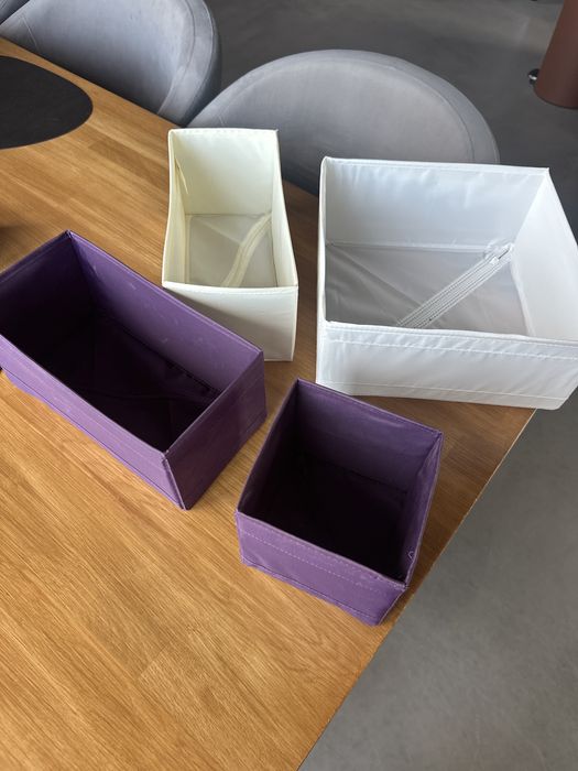 Organizery pudełka do szafy Ikea