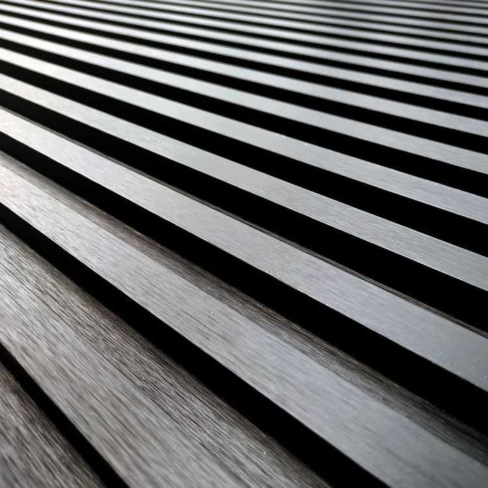 Lamele ścienne dekoracyjne czarne i białe 1 mb (dł. 2,7 m)