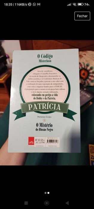 Patrícia O código misterioso