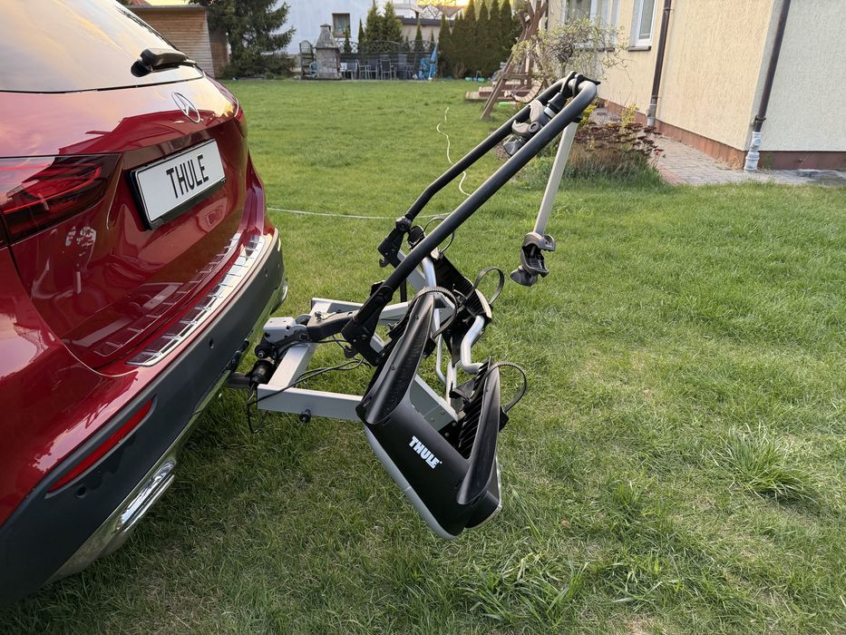 THULE 936 (EP 915 Black) 2 rowery ebike 60kg uchylny bagażnik rowerowy na hak