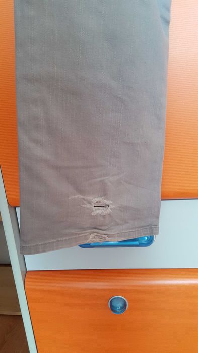 spodnie  - szare rozmiar 54 używane