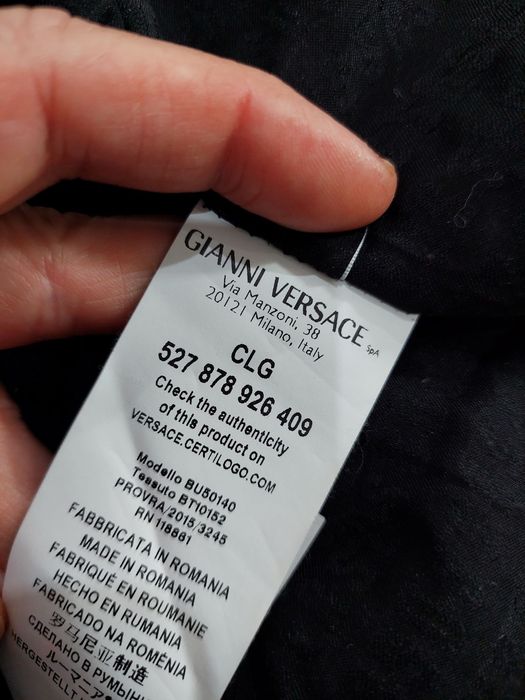 Бомпер куртка Versace оригінал