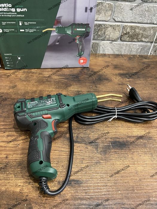 Зварювальний пістолет пластику, паяльник, Parkside Німеччина